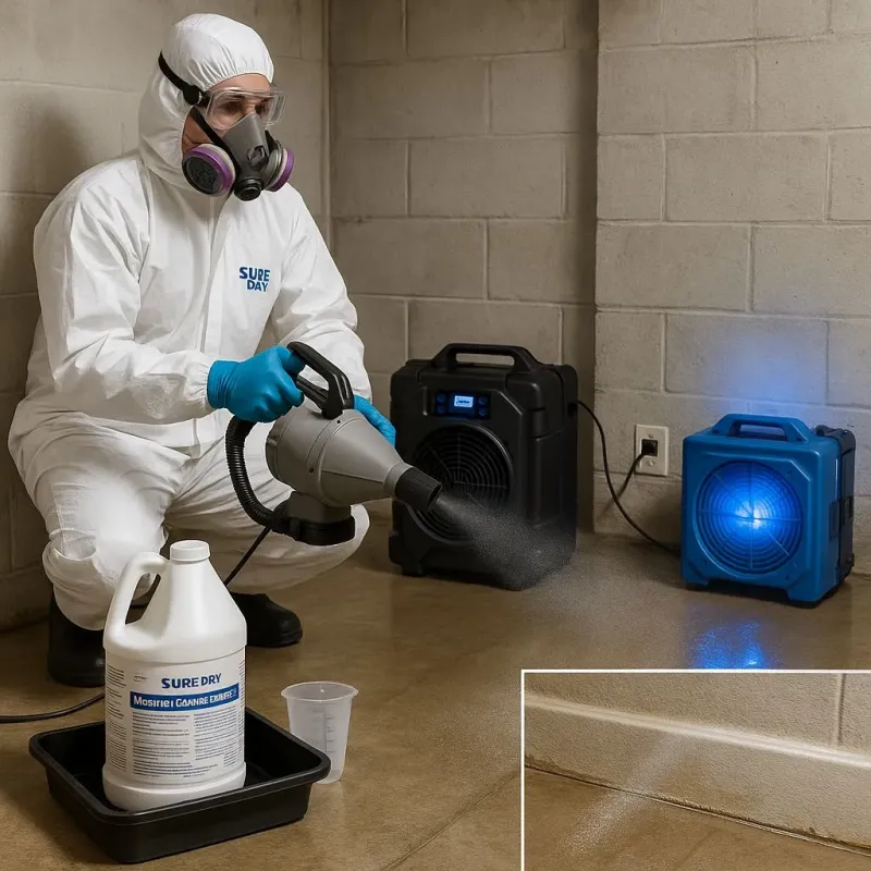 Sanitization and Odor Removal process in Williamsburg, PA